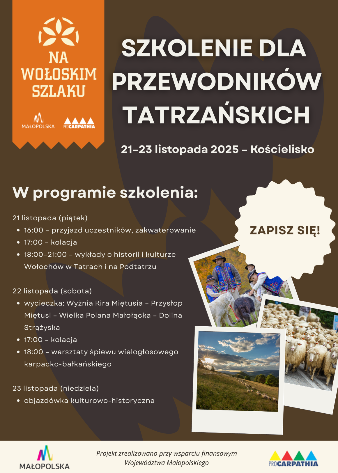 Szkolenie tematyczne dla przewodników beskidzkich 2025