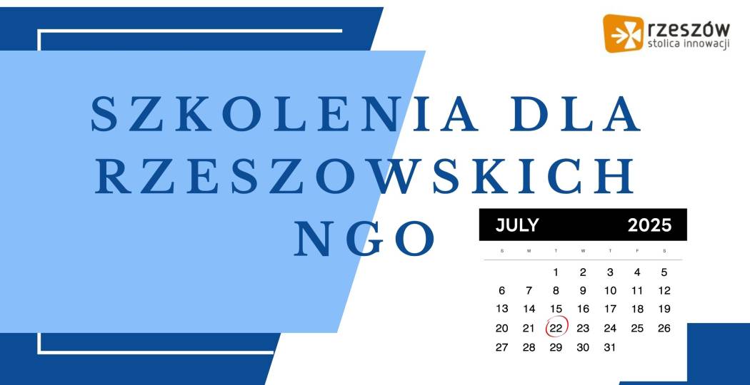 Szkolenie dla rzeszowskich organizacji - lipiec 2025