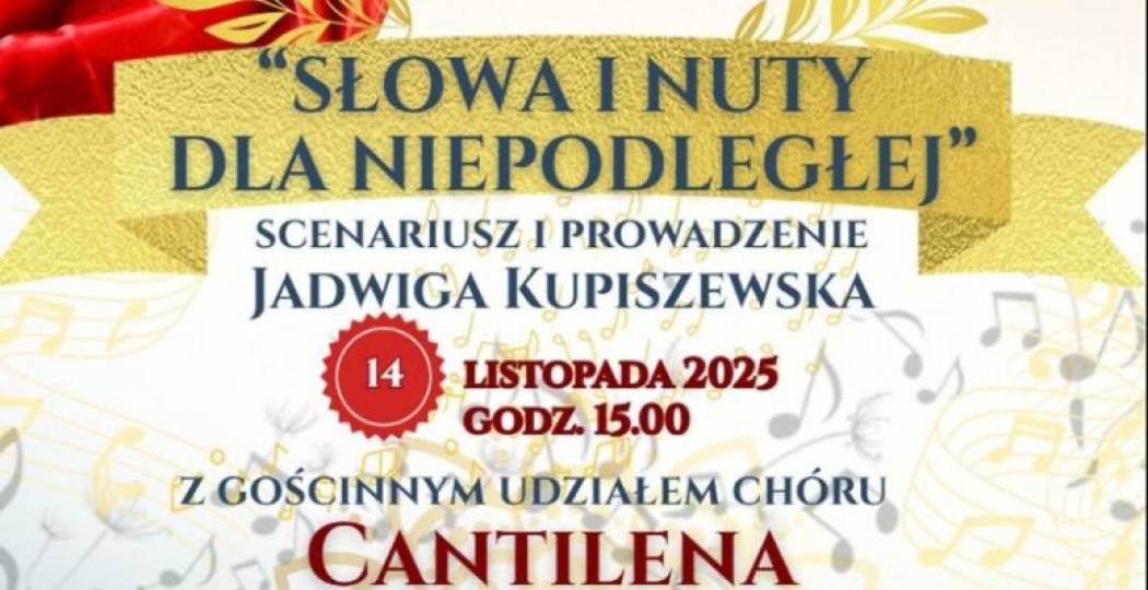 Zaproszenie na spektakl teatralno-muzyczny