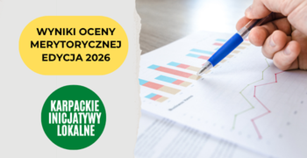 Karpackie inicjatywy lokalne - wyniki oceny merytorycznej (2026)