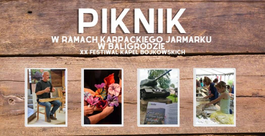 Piknik - Karpacki Jarmark w Baligrodzie 